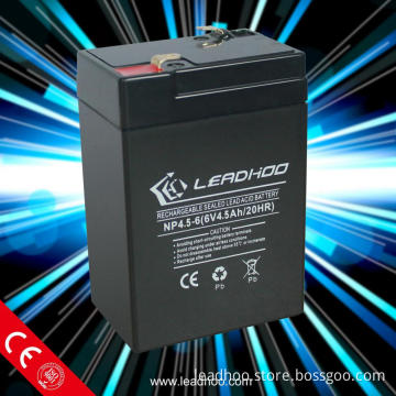 electronic scale battery 6v 4.5ah lead acid battery AGM battery